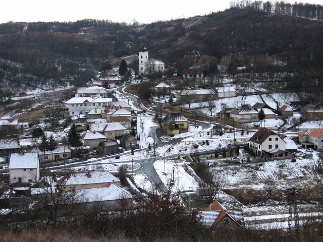Téli falu